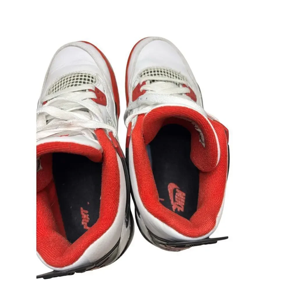 Nike Air Jordan 4 Fire Red Retro Shoes | Gs Og | Youth Boys Size 6.5 | Rare